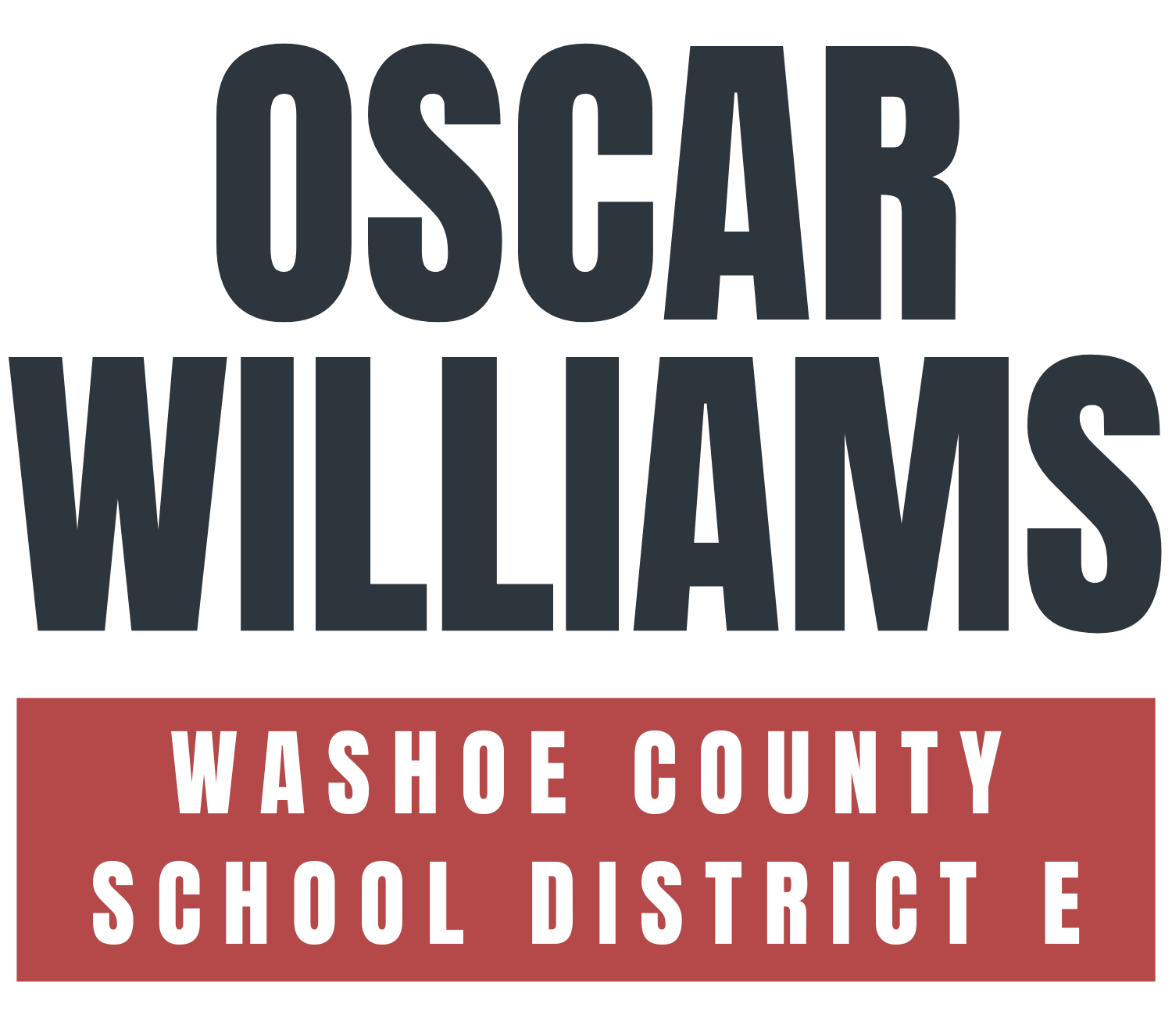 Oscar Williams For Washoe County School District E